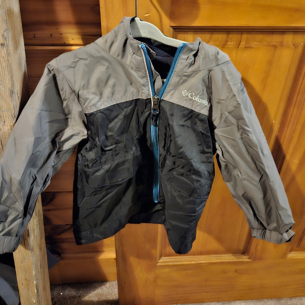 Columbia toddler lined rain jacket